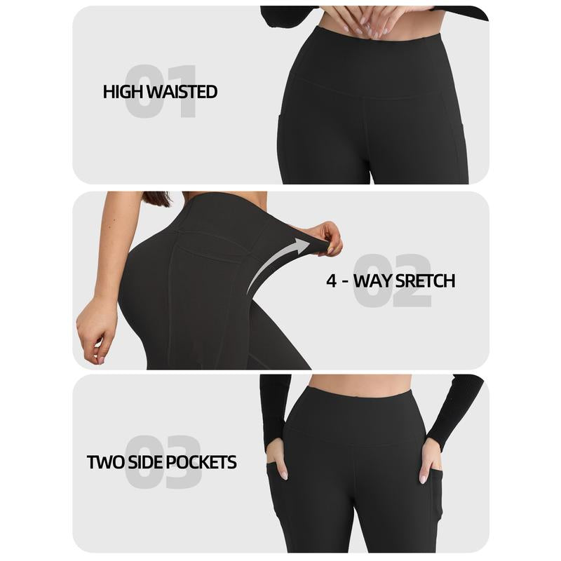 CHRLEISURE Women'S Suit Workout Set Yoga Outfit Activewear for Daily Wear with Long Sleeve Top & High-Waisted Leggings
