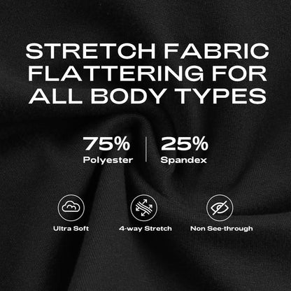 【LOCAL FAST SHIPPING】2026 New 2-Piece Workout Set - Racerback Longline Sports Bra High Impact + Tummy Control Biker Shorts with 1 Waist Hidden Pocket & 2 Side Pockets – Women’S Yoga Out Activewear for Gym Running Training