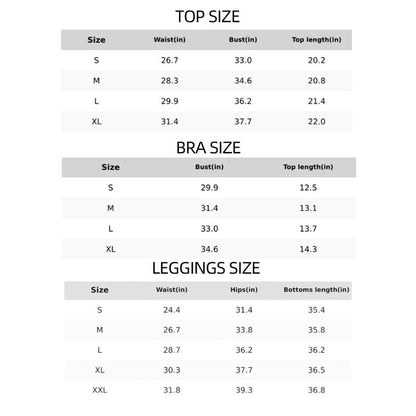 CHRLEISURE Women'S Suit Workout Set Yoga Outfit Activewear for Daily Wear with Long Sleeve Top & High-Waisted Leggings